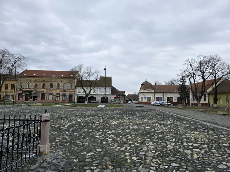 Centrul istoric, Ciacova — ridicare topografică și model 3D, măsurători cu stația totală și GNSS — Map Design
