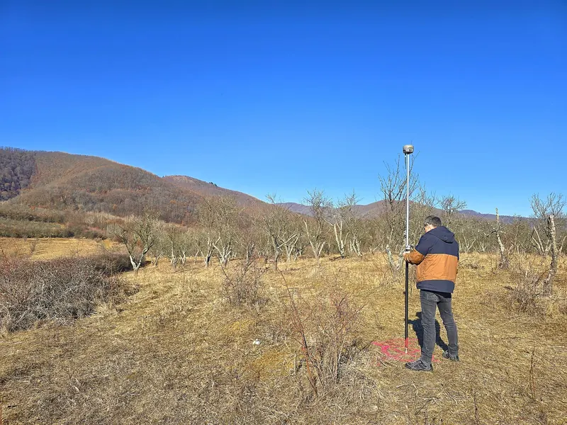 Cadastru sistematic, Lăpușnicu Mare — documentație de cadastru și carte funciară, măsurători cu drona, GNSS și stația totală — Map Design