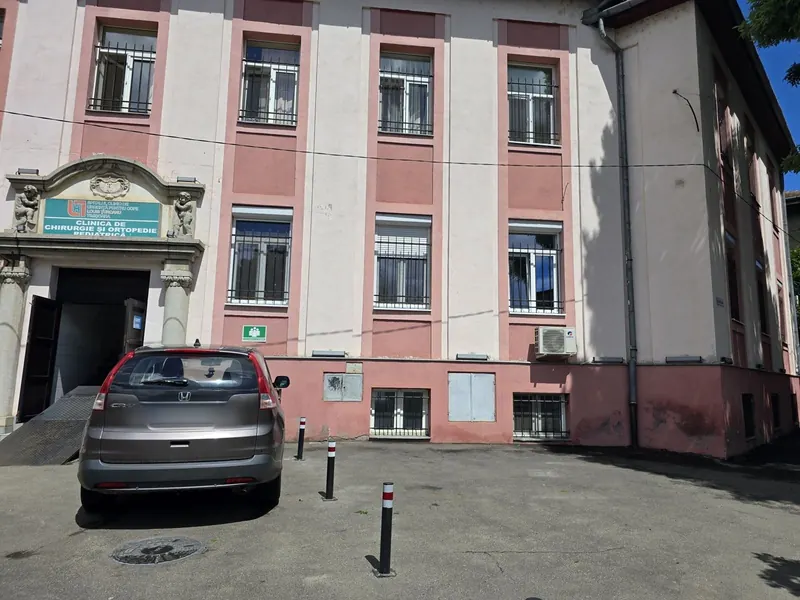 Spitalul de Copii «Louis Țurcanu», Timișoara — documentație de cadastru și carte funciară, măsurători cu stația totală și GNSS — Map Design